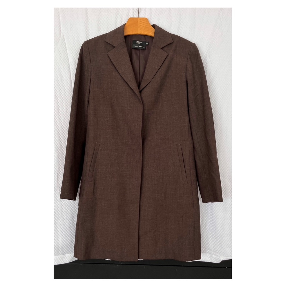 Wool jacket 3/4 length Philippe Adec